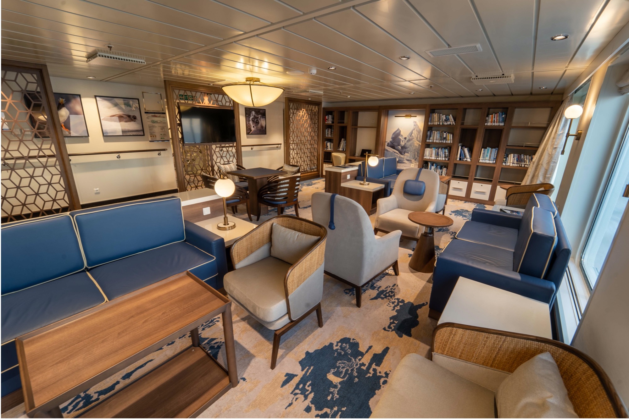 Aurora Expeditions Greg Mortimer Library.jpg